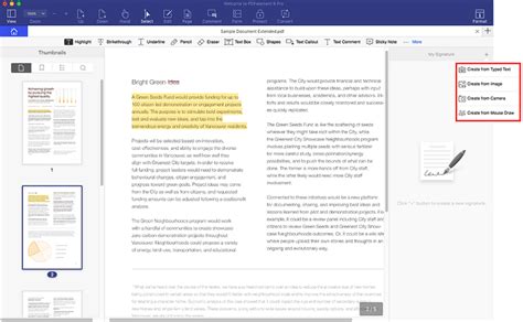 How to Sign a PDF on Mac (Mojave Included) | Wondershare PDFelement