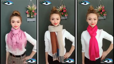 22 Maneras Simples De Usar Una Bufanda 🧣🧣🧣 Youtube