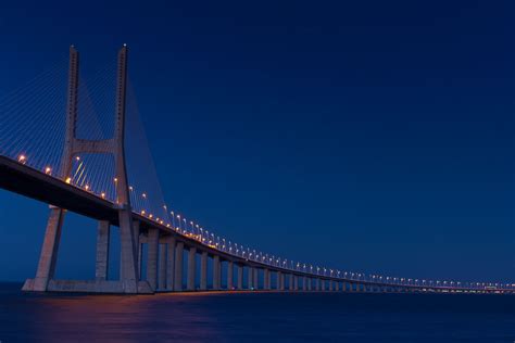 Vasco De Gama Bridge Lisbon Portugal