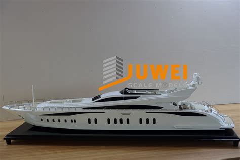 Customized Luxury Yacht Scale Model Maker With Equisite Base Jw China Ship Model Maker
