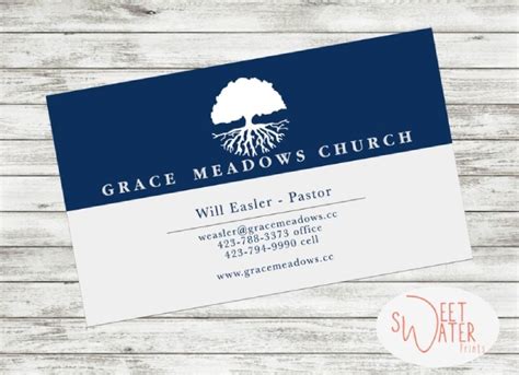 United Methodist Church Business Cards