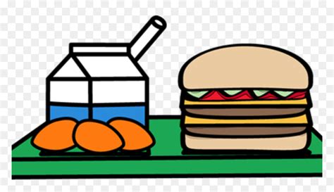 Cafeteria Food Clipart Graphics Set Build A Lunch Tray Clip Art Library