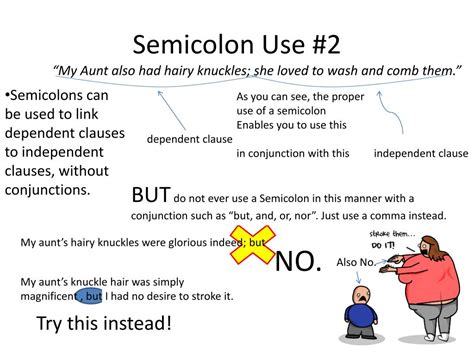 Ppt Semicolons Powerpoint Presentation Free Download Id1937174