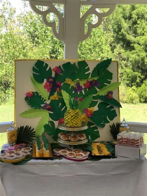 Pineapple Baby Shower Party Ideas Photo 8 Of 19 Pineapple Baby