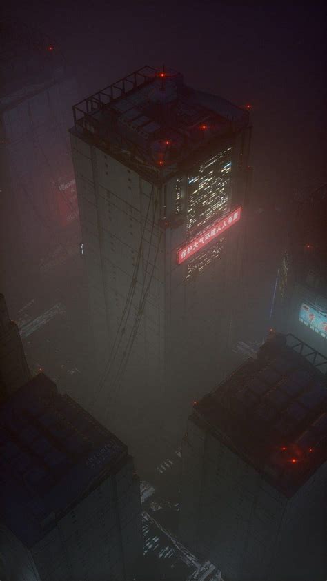 Cyberpunk Aesthetics 2019 Collection Of Images Megacity Skyscraper
