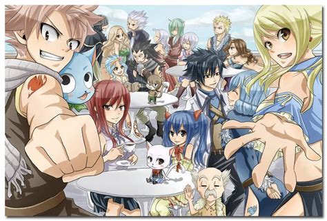 Fairy Tail Hot Japan Anime Art Poster Photo 32x24