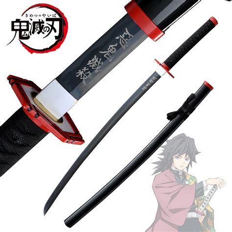 This Sword Is A Replica Of Giyu Tomioka Nichirin Katana Sword His