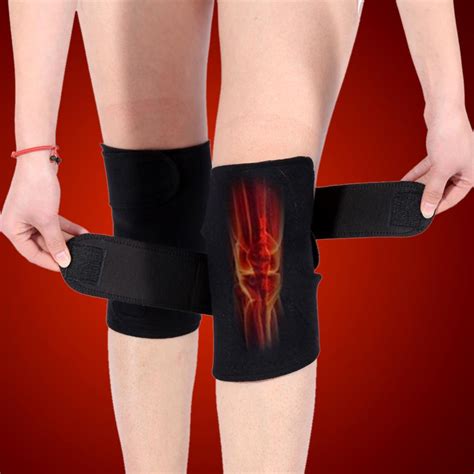 1 Pair Tourmaline Self Heating Kneepad Magnetic Therapy Knee Support Tourmaline Knee Brace Belt