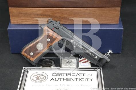 Beretta M9 M 9 Spec0603a 30th Anniversary 9mm Sada Semi Auto Pistol
