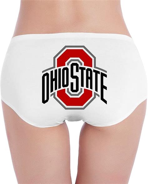 Women S Low Waist Ohio State Buckeyes Osu Ohio State Ohst White Bikini