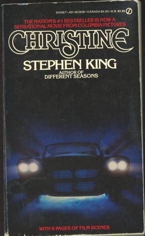 It's nowhere close to his best. Too Much Horror Fiction: Christine by Stephen King (1983 ...