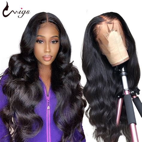 UWIGS 4 27 Highlight Wig Brazilian Body Wave Wig Highlight Lace Front