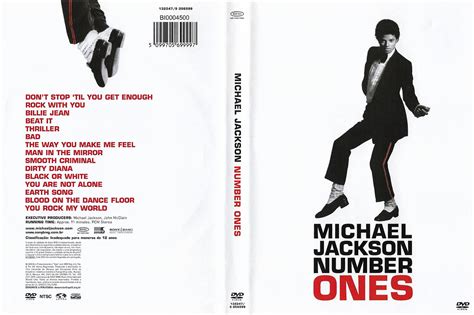 Encartes Pop Dvd Michael Jackson Number Ones