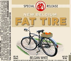 Image result for new belgium fat tire belgian white