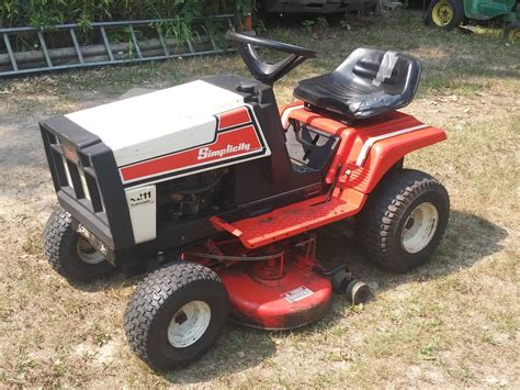 36 Inch Simplicity Regent 4211 Riding Lawn Mower Ronmowers