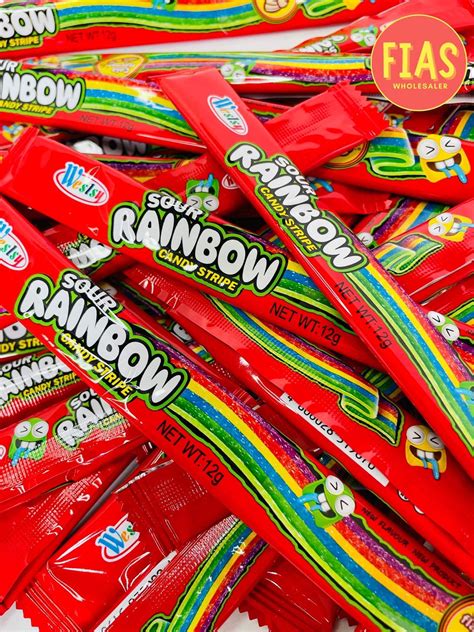 30 Pieces Sour Rainbow Candy Lazada Ph