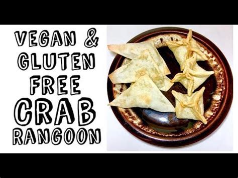 Moisten all 4 edges of wonton wrapper. Vegan Crab Rangoon Recipe | Vegan Gluten Free Wonton ...