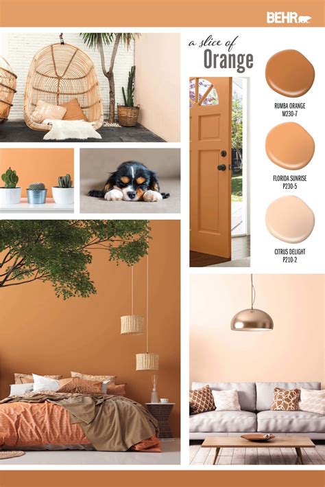 A Slice Of Orange Colorfully Behr Beige Wall Colors Room Colors