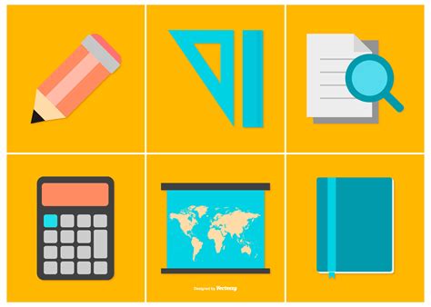 Early childhood education through college vector icons. Colorful Education Icon Collection - Download Free Vectors ...