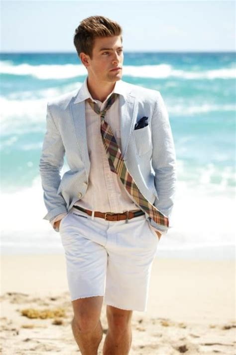 Our men's wedding outfits will ensure that you'll know what to wear to a wedding, whether you're the groom, best man or guest. 60 Cool Beach Wedding Groom Attire Ideas - Weddingomania