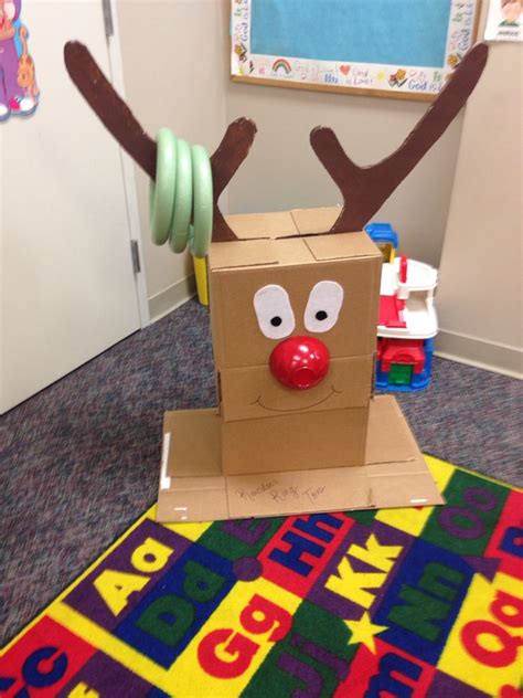 Diy Reindeer Ring Toss Game Fun And Easy Party Activity