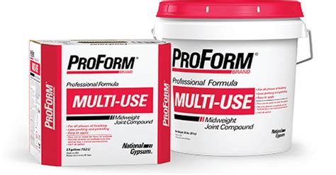 ProForm® Multi-Use Joint Compound | Red Lid Joint Compound