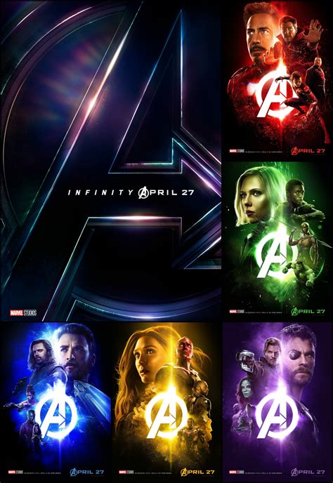 New Character Posters From Marvel Studios Avengers Infinity War ~