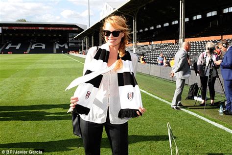 Margot Robbie Shows Support For Fulham As Wolf Of Wall Street Actress Attends Millwall Match