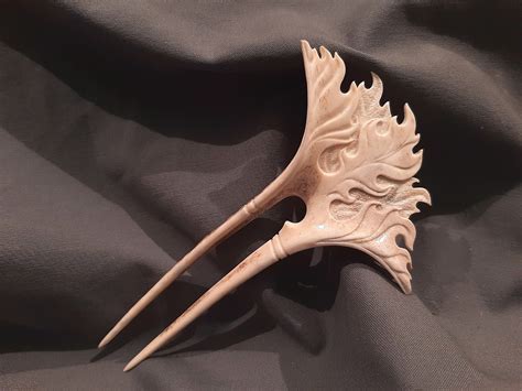 Antler Hair Forks Carved Deer Horn Natural Hair Accessory Etsy In 2020 Natural Hair