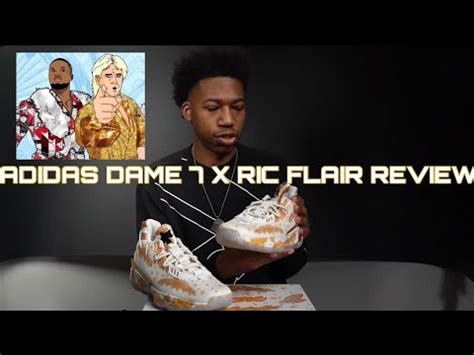 Adidas Dame 7 X Ric Flair Review On Foot YouTube
