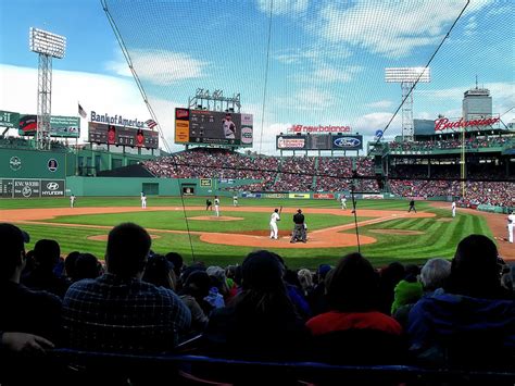Behind Home Plate At Fenway Photograph By Mountain Dreams Fine Art