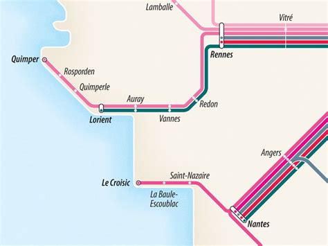 Project High Speed Train Routes Of France Transit Diagram Train