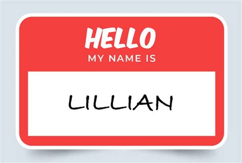 Lillian Name Meaning Origin Popularity And Famous Namesakes