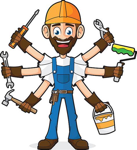 Handyman Clipart Maintenance Staff Handyman Maintenance Staff