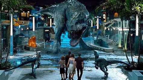 T Rex Vs Indominus Rex Jurassic World 2015 Best Scene YouTube