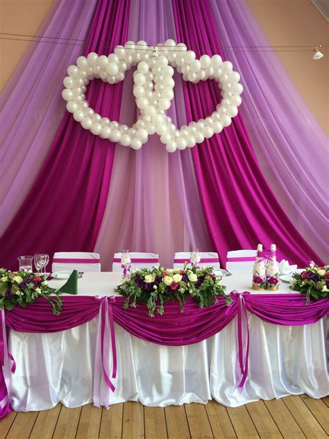 Simple Stage Decoration With Balloons - Diary Decoration