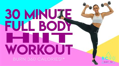 30 Minute Full Body HIIT Workout 🔥Burn 360 Calories ...