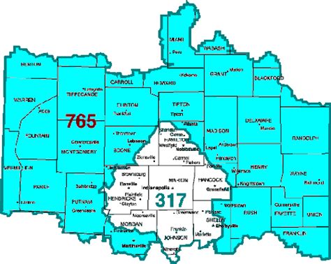 Area Code 463 Was Introduced As An Overlay In 2016 Area Code 219 Was
