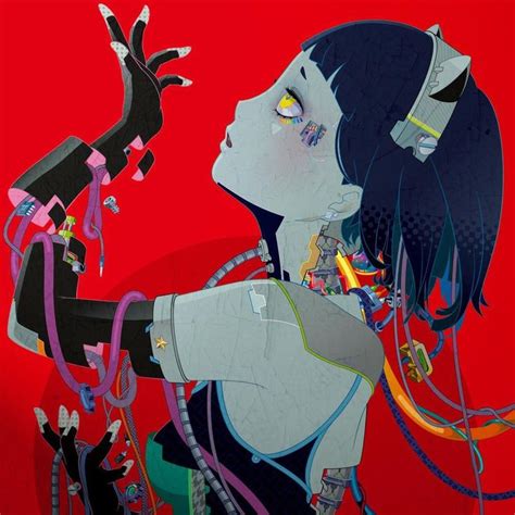 the strikingly unique and colorful art of hiroyuki mitsume takahashi japanese pop art anime
