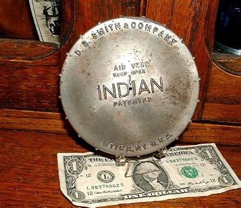 Sell RARE ORIGINAL VINTAGE INDIAN MOTORCYCLE GAS CAP ...