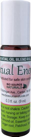 Buy Sexual Energy Oil Blend Roll On Biosource Carrier Oils To Dilute Essential Oils Bio
