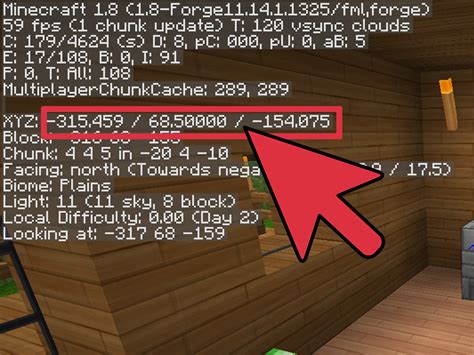 3 Ways To Find Your Coordinates In Minecraft Wikihow