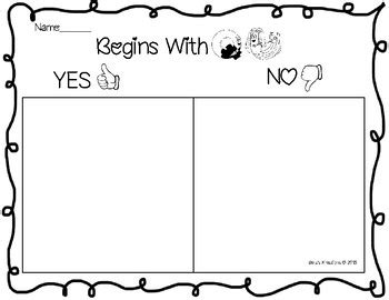Q and U Wedding Anchor/Pocket Chart and Sorting Activity | TpT