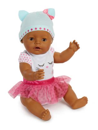 Msl baby doll b/o bathtub toys p.o.no.:576534 0166 place of delivery: Baby Born Interactive Baby Doll - Dark Brown Eyes ...