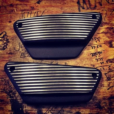 This product was co developed by bbc and yoshimura. Cast Aluminum Finned FXR Side Covers / Chopperdaves Casting Co