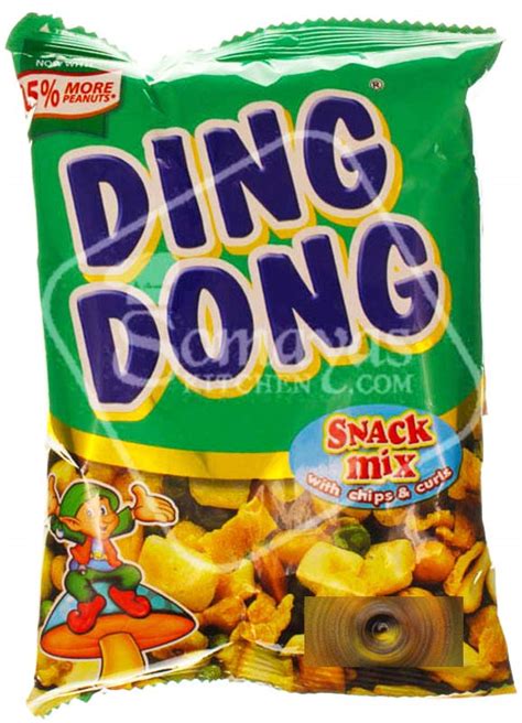 ding dong snack mix with chips and curls 100g hallans