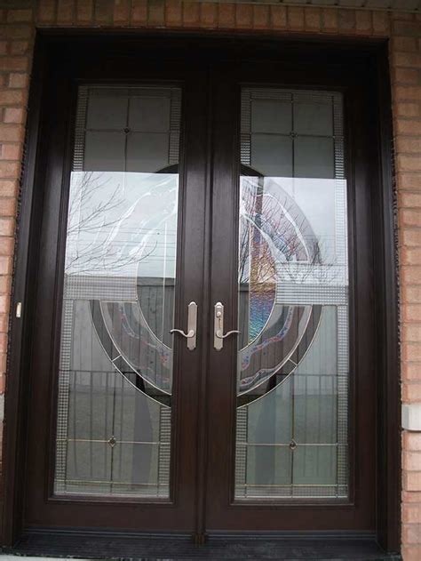 Stained Glass Exterior Doors Front Entry Doors
