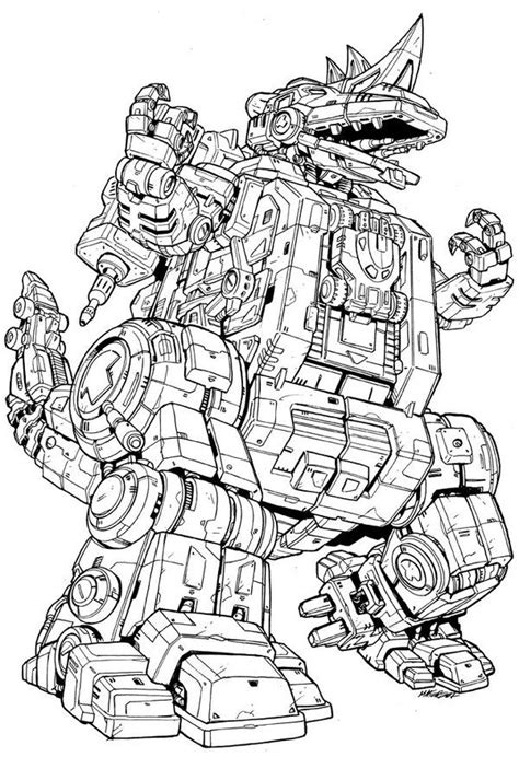 Back to coloring pages voltron. Decepticon - Free Coloring Pages