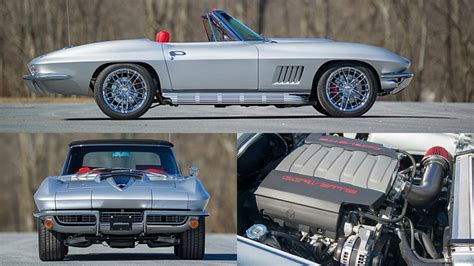 This C2 Corvette Is Powered By A 460 Hp Lt1 V8 From The C7 Corvette