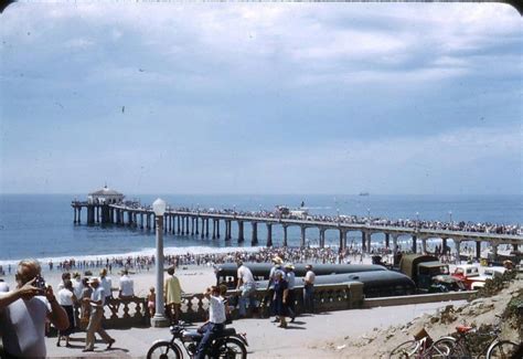 Early 1960s Manhattan Beach Pier Manhattan Beach Pier